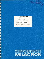 CINCINNATI MILACRON  7-000-0597MA