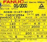 Fanuc A06B-0127-B077 image