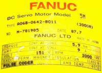 Fanuc A06B-0642-B011 image