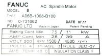 Fanuc A06B-1008-B100 image