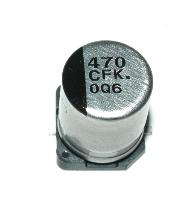 Matsushita  CAP-16V-470UF-10-8-SMD