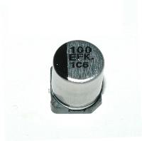 Matsushita  CAP-25V-100UF-7.7-6.3-SMD