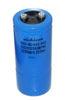 Nichicon  CAP-350V-3200UF-142-64-28