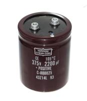 Nippon Co  CAP-375V-2200UF-95-77-32
