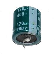 Nichicon  CAP-400V-120UF-35-25-9