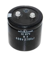 Nichicon  CAP-400V-2700UF-72-78-32
