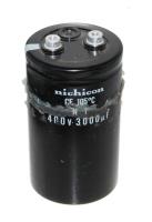 Nichicon  CAP-400V-3000UF-111-65-28