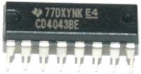 Texas Instruments  CD4043BE