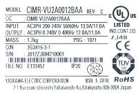 Yaskawa CIMR-VU2A0012BAA image