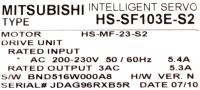 Mitsubishi HS-SF103E-S2 image
