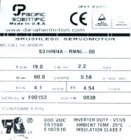 Pacific Scientific S31HNNA-RNNL-00 image