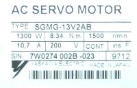 Yaskawa SGMG-13V2AB image