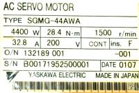 Yaskawa SGMG-44AWA image
