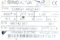 Yaskawa SGMGH-44QCA6C image