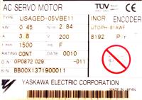 Yaskawa USAGED-05VBE11 image