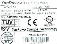 Yaskawa  XD-04-MSD0